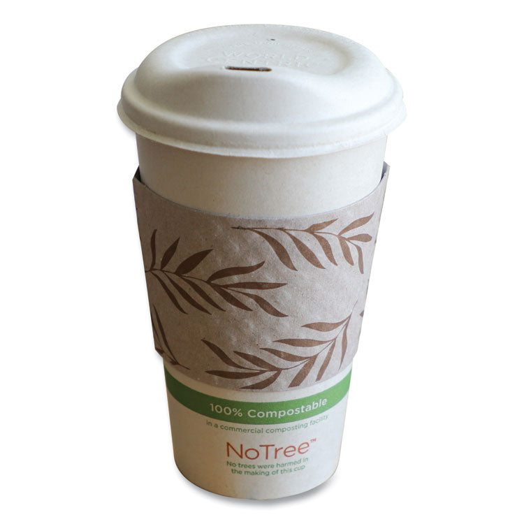 Hot Cup Sleeves, Fits 8 oz Cups, Natural, 1,000/Carton