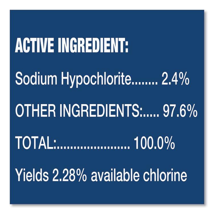 Toilet Bowl Cleaner with Bleach, Fresh Scent, 24 oz Bottle, 12/Carton