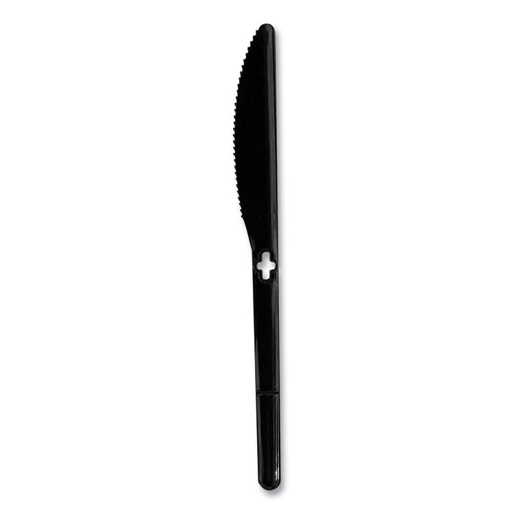Knife WeGo Polystyrene, Knife, Black, 1000/Carton
