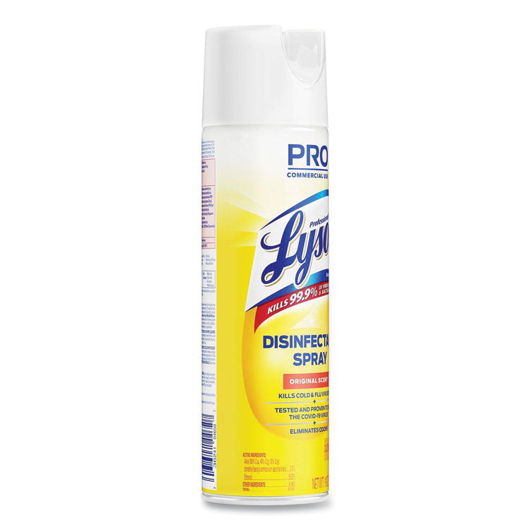 Disinfectant Spray, Original Scent, 19 oz Aerosol Spray
