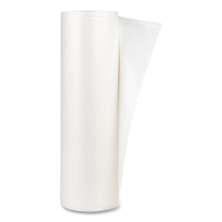 High-Density Commercial Can Liner Value Pack, 45 gal, 11 mic, 40 x 46 , Clear, Interleaved Roll, 25 Bags/Roll, 10 Rolls/CT