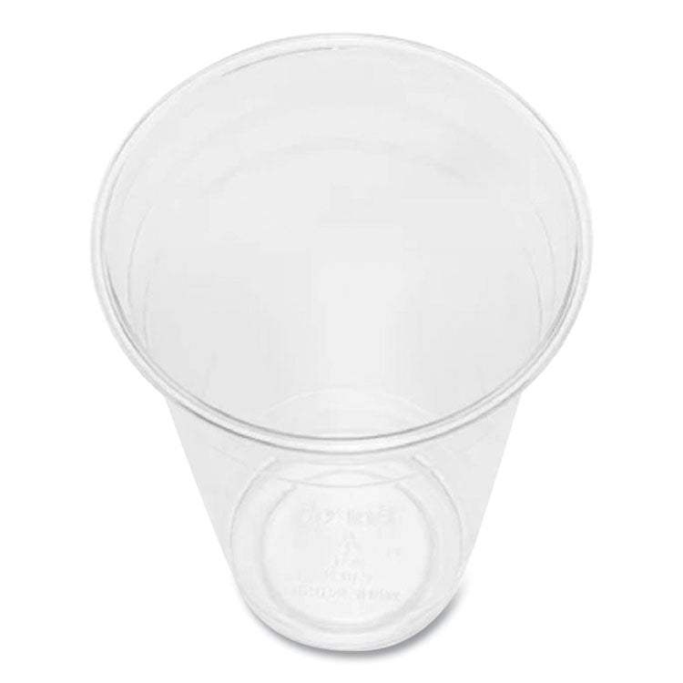 PET Plastic Cups, 20 oz, Clear, 1,000/Carton