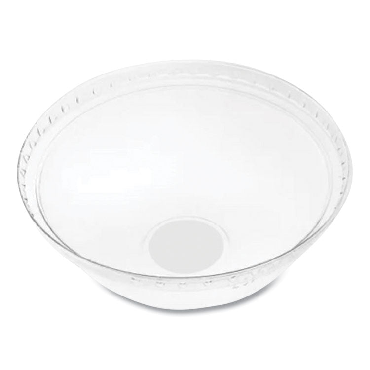 PET Lids, Dome Lid, Fits 32 oz Cold Cups, Clear, 500/Carton