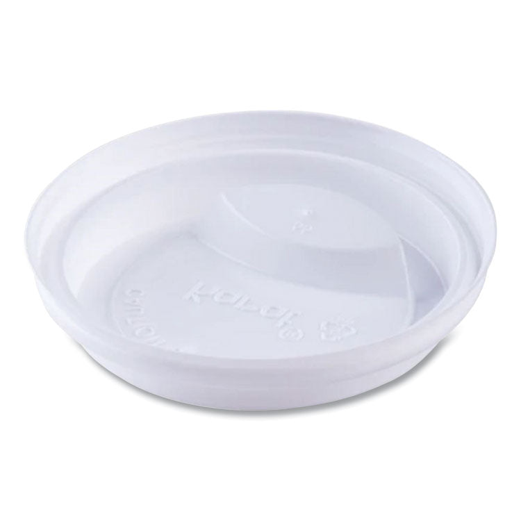 Hot Cup Lids, Fits 10 oz to 24 oz Paper Hot Cups, Sipper Lid, White, 1,000/Carton