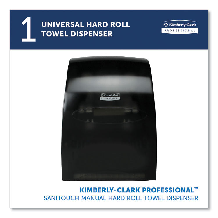 Sanitouch Hard Roll Towel Disp, 12.63 x 10.2 x 16.13, Smoke