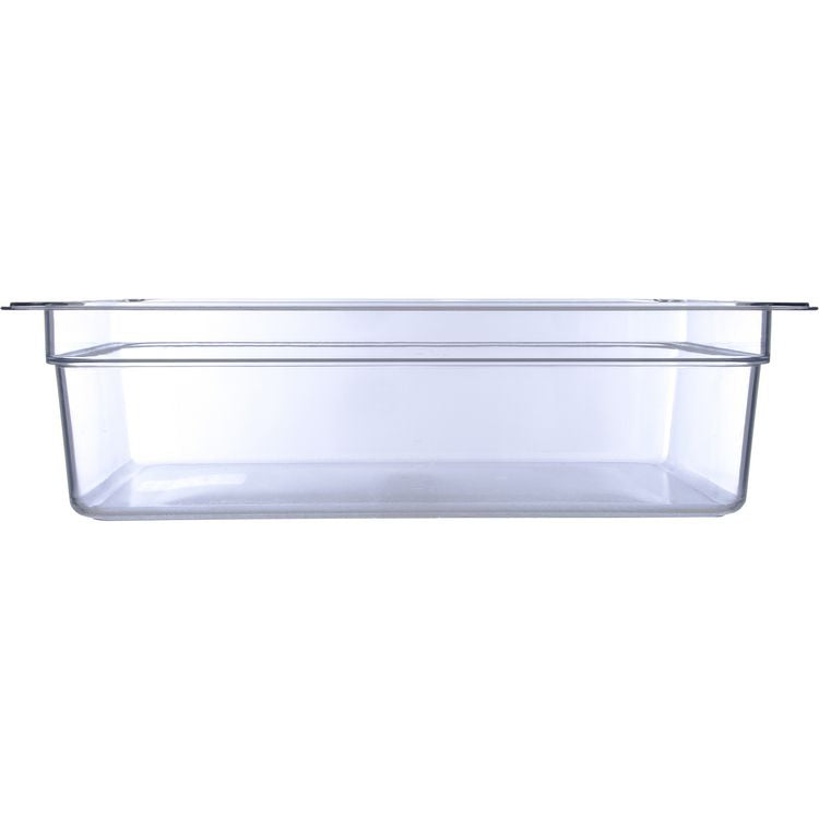 StorPlus Polycarbonate Food Pan, 19.4 qt, 12.5 x 20.75 x 6, Clear, Plastic