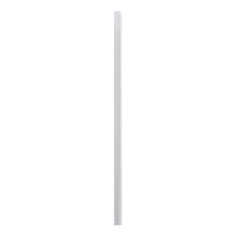 Giant Straws, 7.75 , Polypropylene, Clear, 1,500/Carton