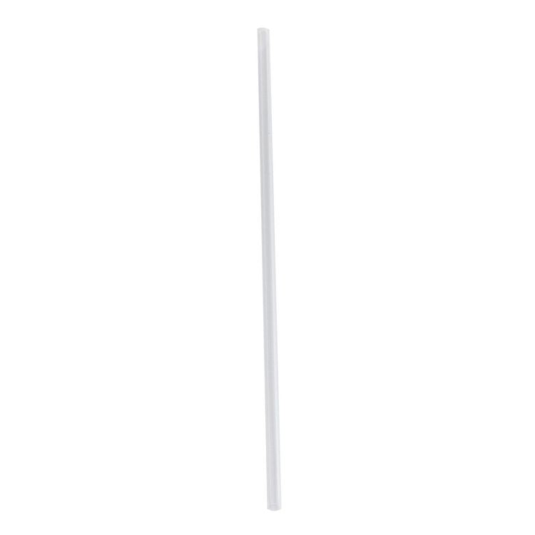 Jumbo Straws, 7.75 , Polypropylene, Clear, 2,500/Carton