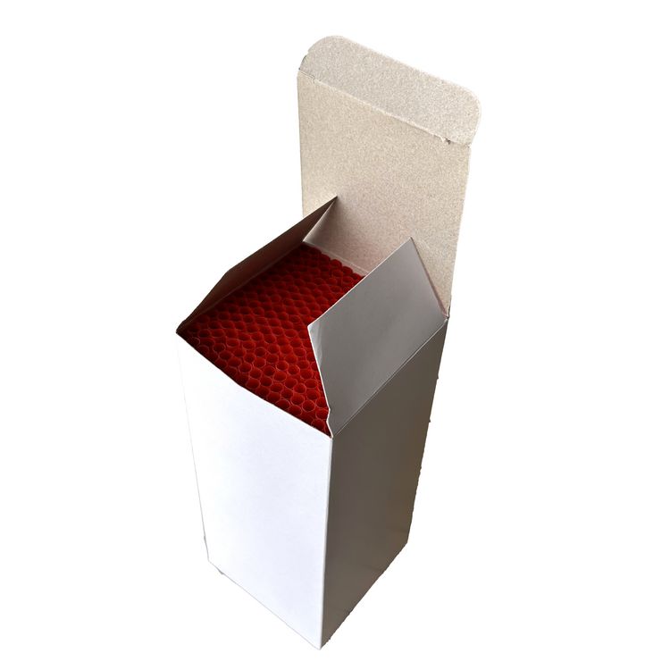 Jumbo Straws, 7.75 , Polypropylene, Red, 2,500/Carton