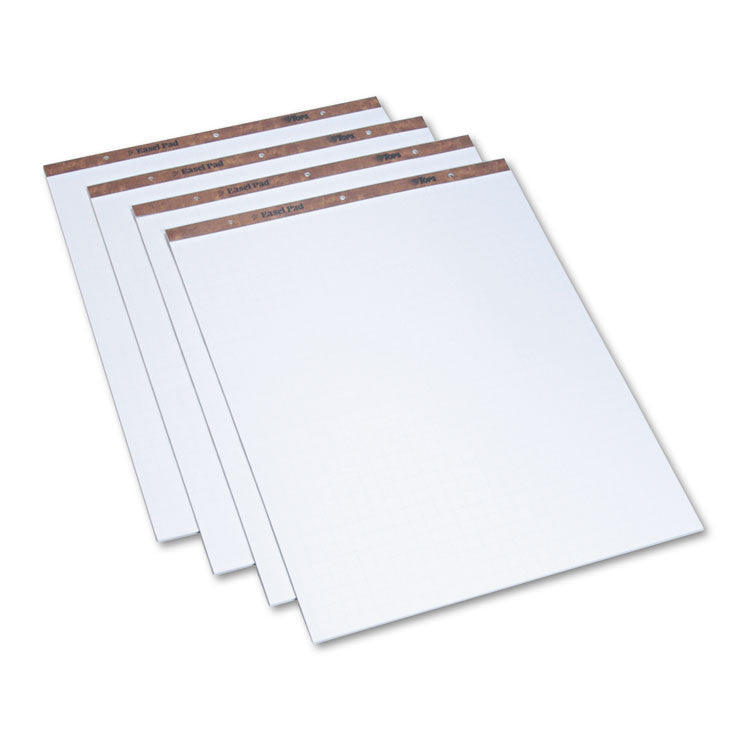 Easel Pads, Quadrille Rule (1 sq/in), 27 x 34, White, 50 Sheets, 4/Carton