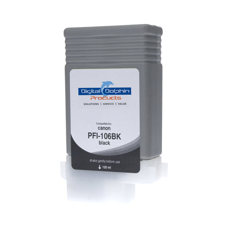 Digital Dolphin Products Compatible Replacement Ink Cartridge for Canon PFI-106, 130 mL