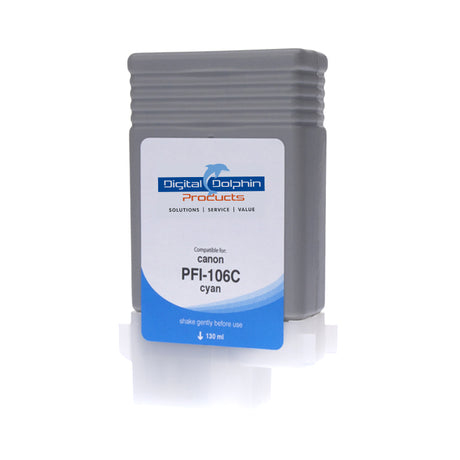 Digital Dolphin Products Compatible Replacement Ink Cartridge for Canon PFI-106, 130 mL