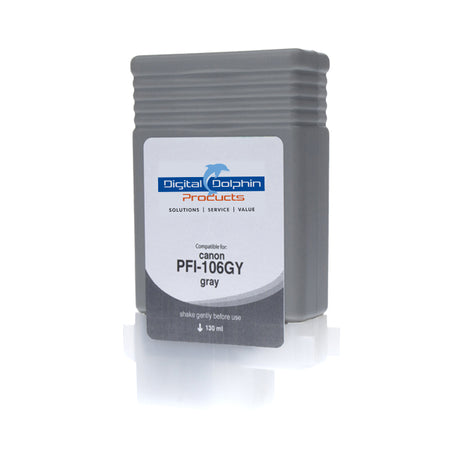 Digital Dolphin Products Compatible Replacement Ink Cartridge for Canon PFI-106, 130 mL
