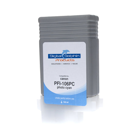 Digital Dolphin Products Compatible Replacement Ink Cartridge for Canon PFI-106, 130 mL