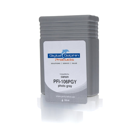 Digital Dolphin Products Compatible Replacement Ink Cartridge for Canon PFI-106, 130 mL