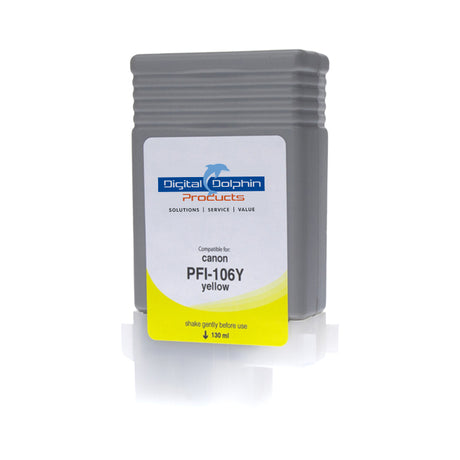Digital Dolphin Products Compatible Replacement Ink Cartridge for Canon PFI-106, 130 mL