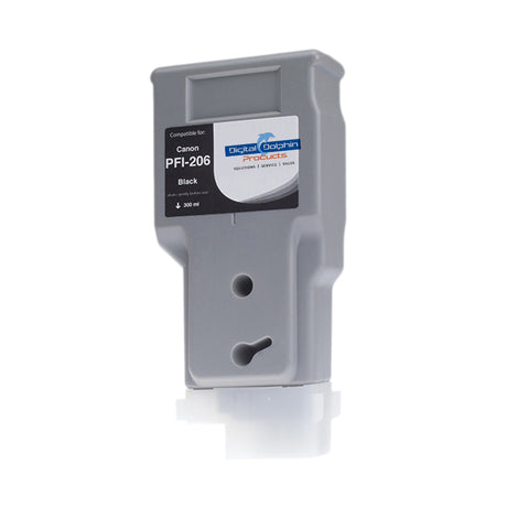 Digital Dolphin Products Compatible Replacement Ink Cartridge for Canon PFI-206, 300 mL