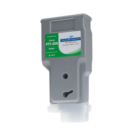 Digital Dolphin Products Compatible Replacement Ink Cartridge for Canon PFI-206, 300 mL