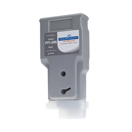 Digital Dolphin Products Compatible Replacement Ink Cartridge for Canon PFI-206, 300 mL