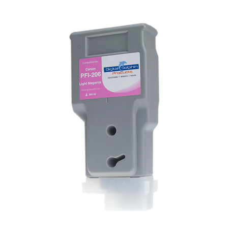 Digital Dolphin Products Compatible Replacement Ink Cartridge for Canon PFI-206, 300 mL