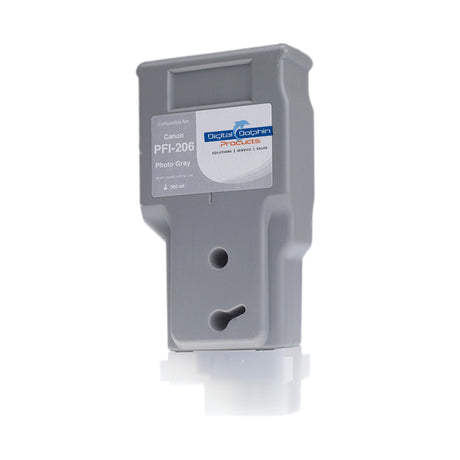 Digital Dolphin Products Compatible Replacement Ink Cartridge for Canon PFI-206, 300 mL