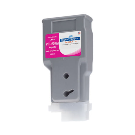 Digital Dolphin Products Compatible Replacement Ink Cartridge for Canon PFI-207, 300 mL