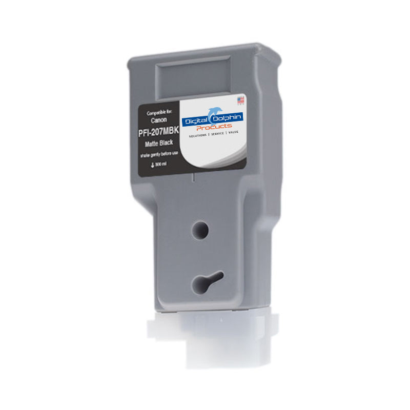 Digital Dolphin Products Compatible Replacement Ink Cartridge for Canon PFI-207, 300 mL
