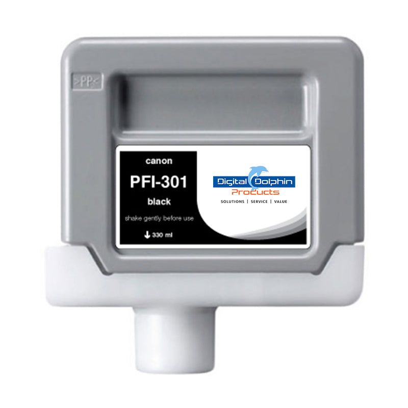 Digital Dolphin Products Compatible Replacement Ink Cartridge for Canon PFI-301, 330 mL