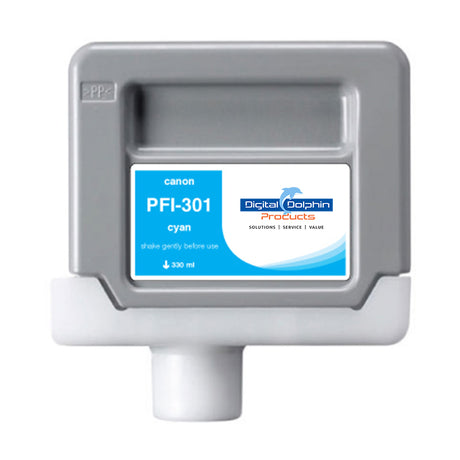 Digital Dolphin Products Compatible Replacement Ink Cartridge for Canon PFI-301, 330 mL