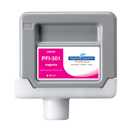 Digital Dolphin Products Compatible Replacement Ink Cartridge for Canon PFI-301, 330 mL
