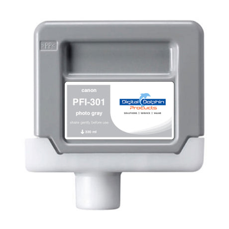 Digital Dolphin Products Compatible Replacement Ink Cartridge for Canon PFI-301, 330 mL