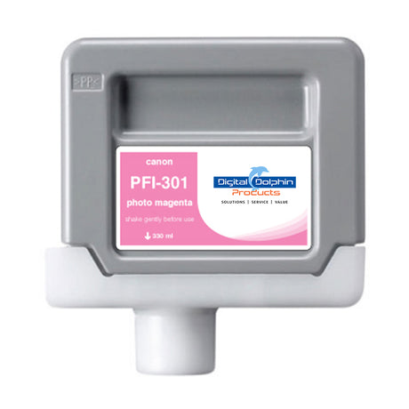 Digital Dolphin Products Compatible Replacement Ink Cartridge for Canon PFI-301, 330 mL