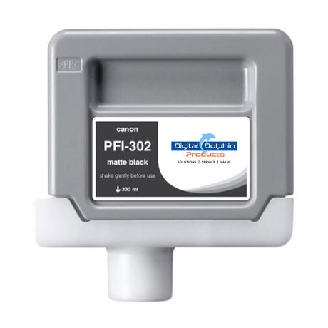 Digital Dolphin Products Compatible Replacement Ink Cartridge for Canon PFI-302, 330 mL