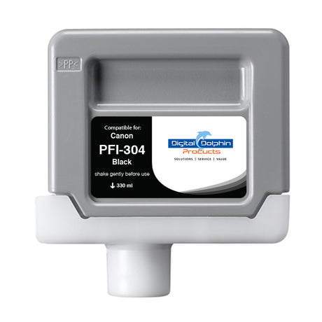 Digital Dolphin Products Compatible Replacement Ink Cartridge for Canon PFI-304, 330 mL