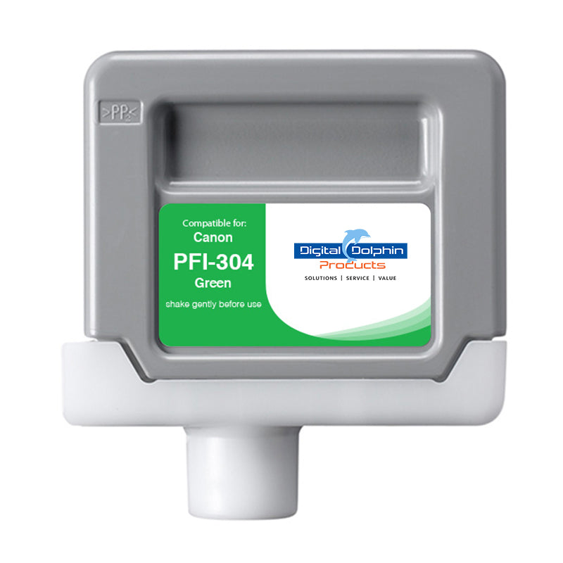 Digital Dolphin Products Compatible Replacement Ink Cartridge for Canon PFI-304, 330 mL