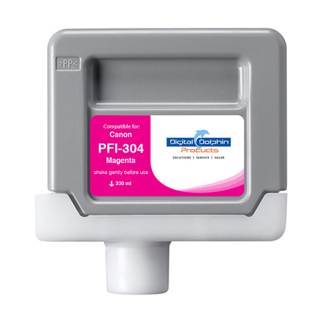 Digital Dolphin Products Compatible Replacement Ink Cartridge for Canon PFI-304, 330 mL
