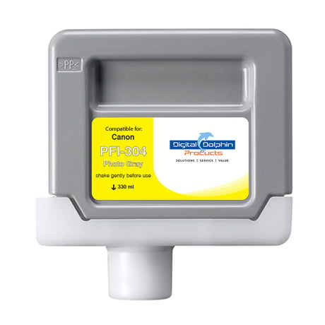 Digital Dolphin Products Compatible Replacement Ink Cartridge for Canon PFI-304, 330 mL