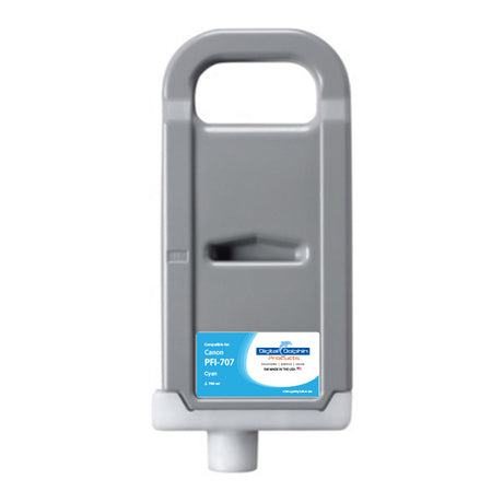 Digital Dolphin Products Compatible Replacement Ink Cartridge for Canon PFI-707, 700 mL