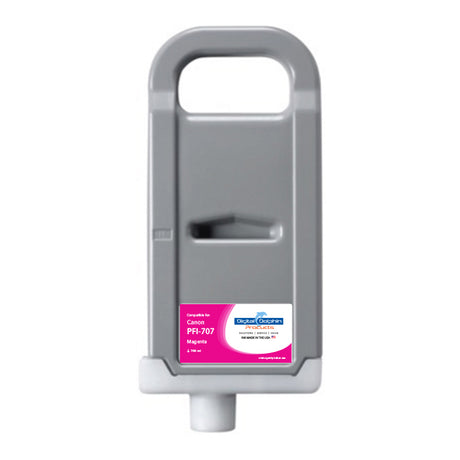 Digital Dolphin Products Compatible Replacement Ink Cartridge for Canon PFI-707, 700 mL