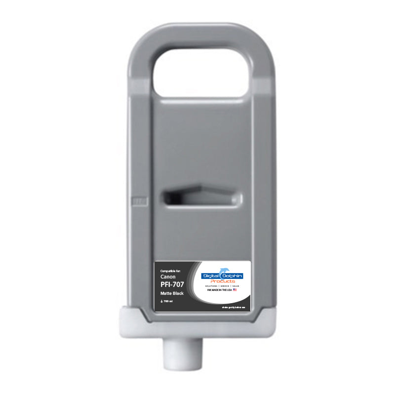 Digital Dolphin Products Compatible Replacement Ink Cartridge for Canon PFI-707, 700 mL