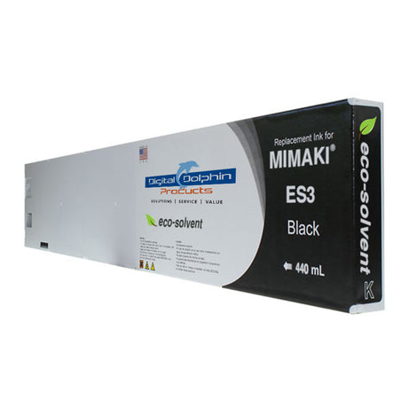 Digital Dolphin Products Compatible Replacement Ink Cartridges for Mimaki ES3, 220 mL – 440 mL