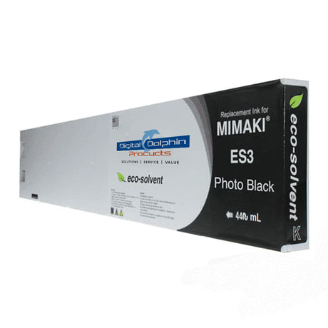 Digital Dolphin Products Compatible Replacement Ink Cartridges for Mimaki ES3, 220 mL – 440 mL