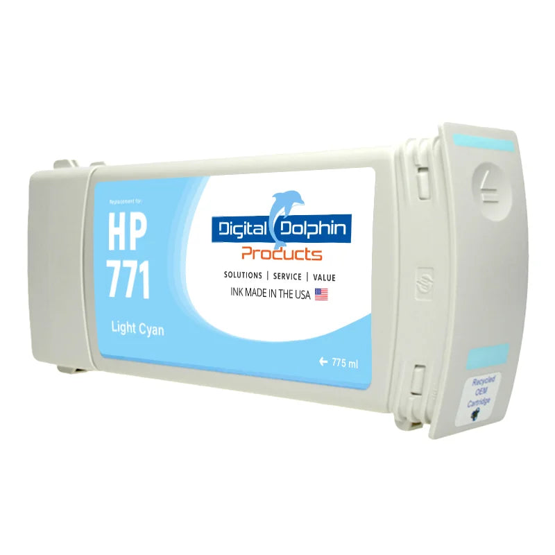 Digital Dolphin Products Compatible Replacement Ink Cartridges for HP 771, 775 mL