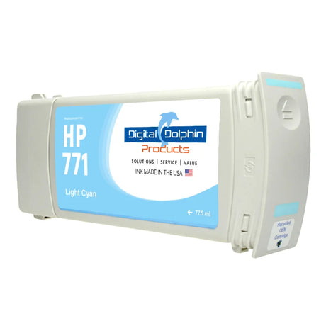 Digital Dolphin Products Compatible Replacement Ink Cartridges for HP 771, 775 mL