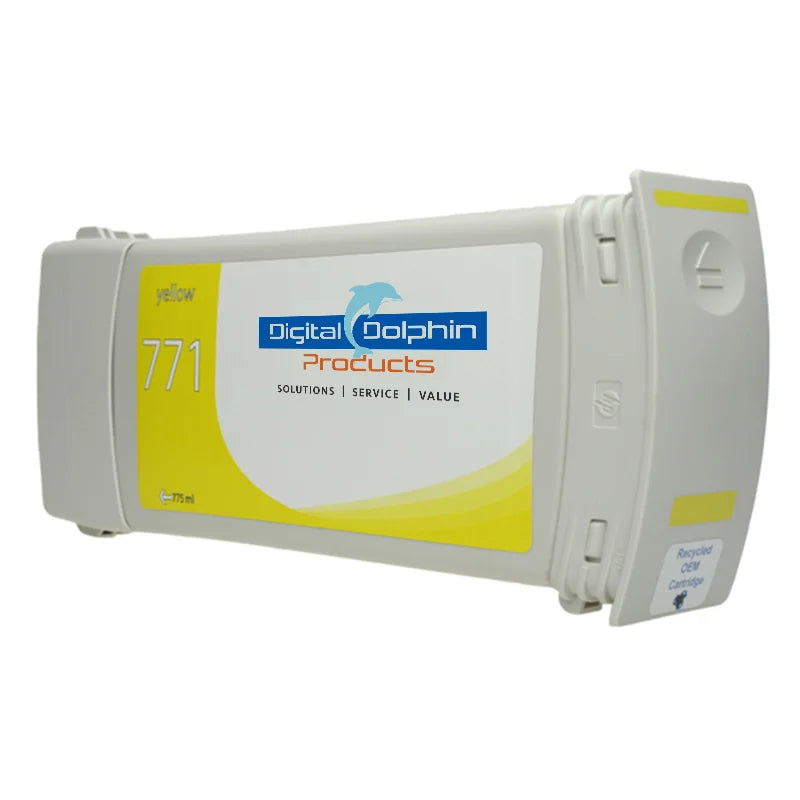 Digital Dolphin Products Compatible Replacement Ink Cartridges for HP 771, 775 mL