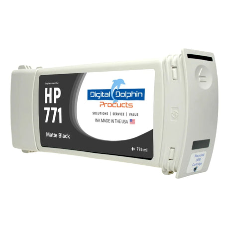 Digital Dolphin Products Compatible Replacement Ink Cartridges for HP 771, 775 mL