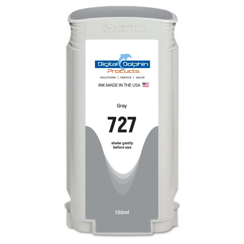 Digital Dolphin Products Compatible Replacement Ink Cartridge for HP 727, 130 mL