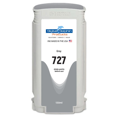 Digital Dolphin Products Compatible Replacement Ink Cartridge for HP 727, 130 mL