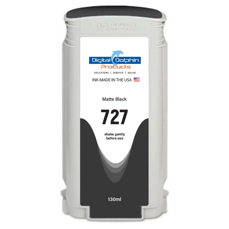 Digital Dolphin Products Compatible Replacement Ink Cartridge for HP 727, 130 mL