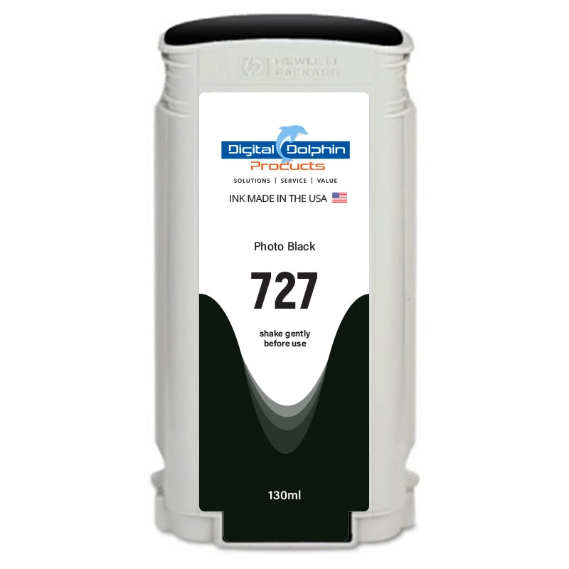Digital Dolphin Products Compatible Replacement Ink Cartridge for HP 727, 130 mL